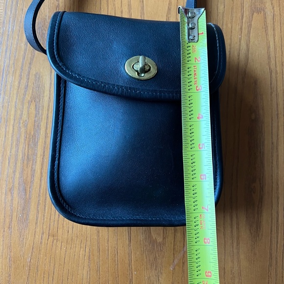 Vintage Black Coach Purse - Picture 5 of 12